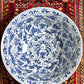 Stunning Huge Punch Bowl with Floral Motifs