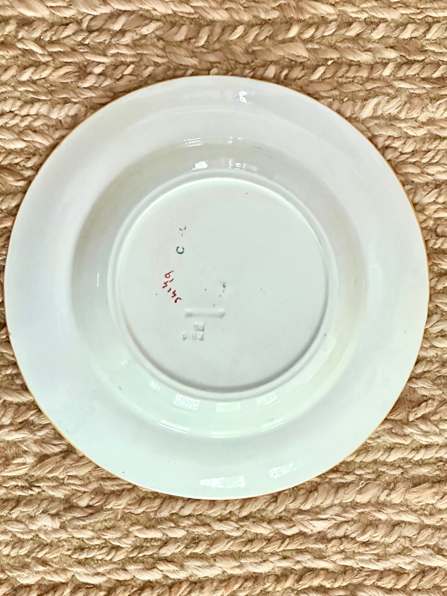 Antique Ashworth Bros. Chinoiserie Dinner Plate #1