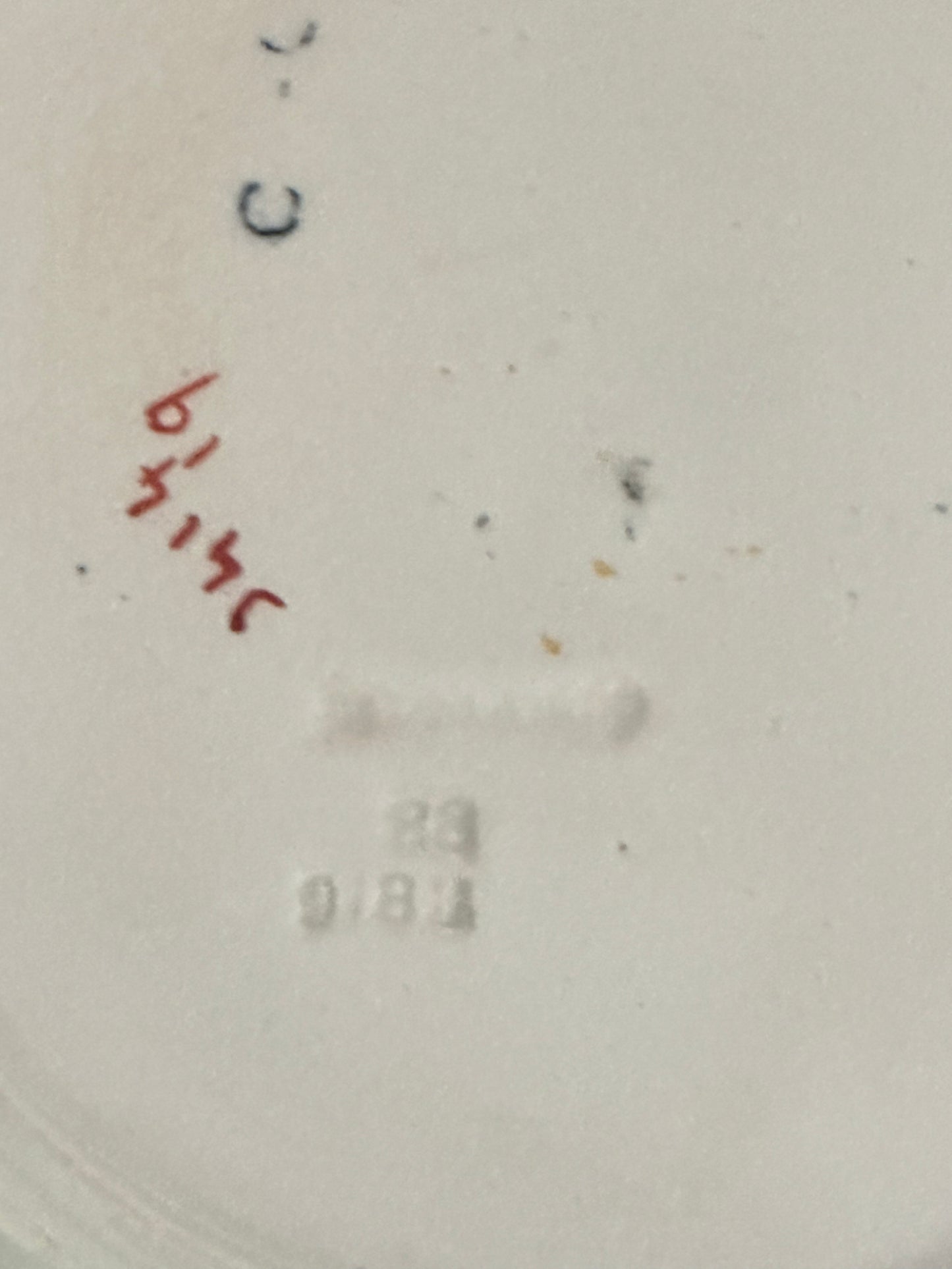 Antique Ashworth Bros. Chinoiserie Dinner Plate #1