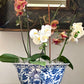 Stunning Huge Punch Bowl with Floral Motifs