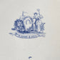 Lovely 1800s Antique W. Adams & Sons Isola Belle Dinner Plate