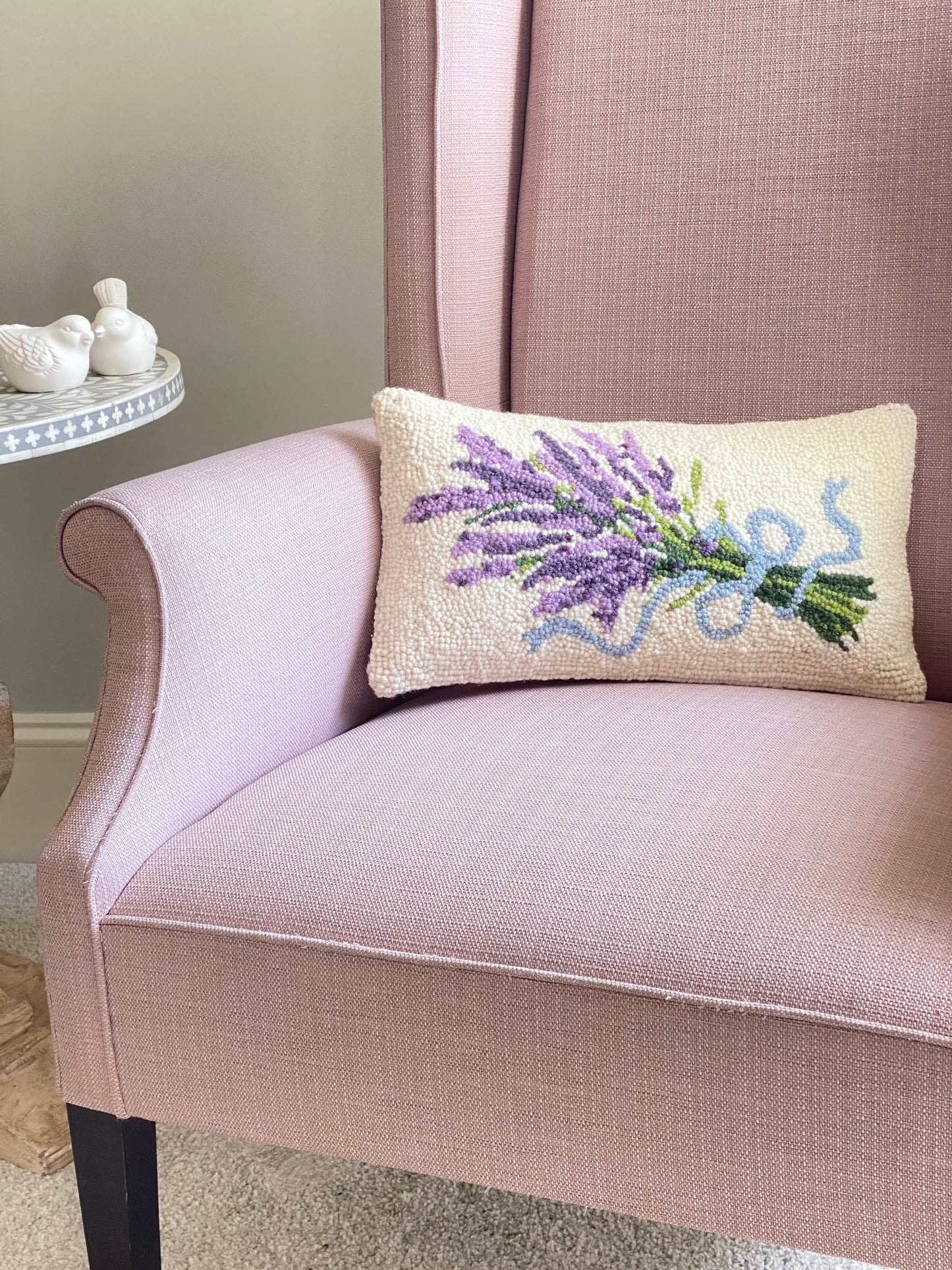 Lavender Hook Pillow