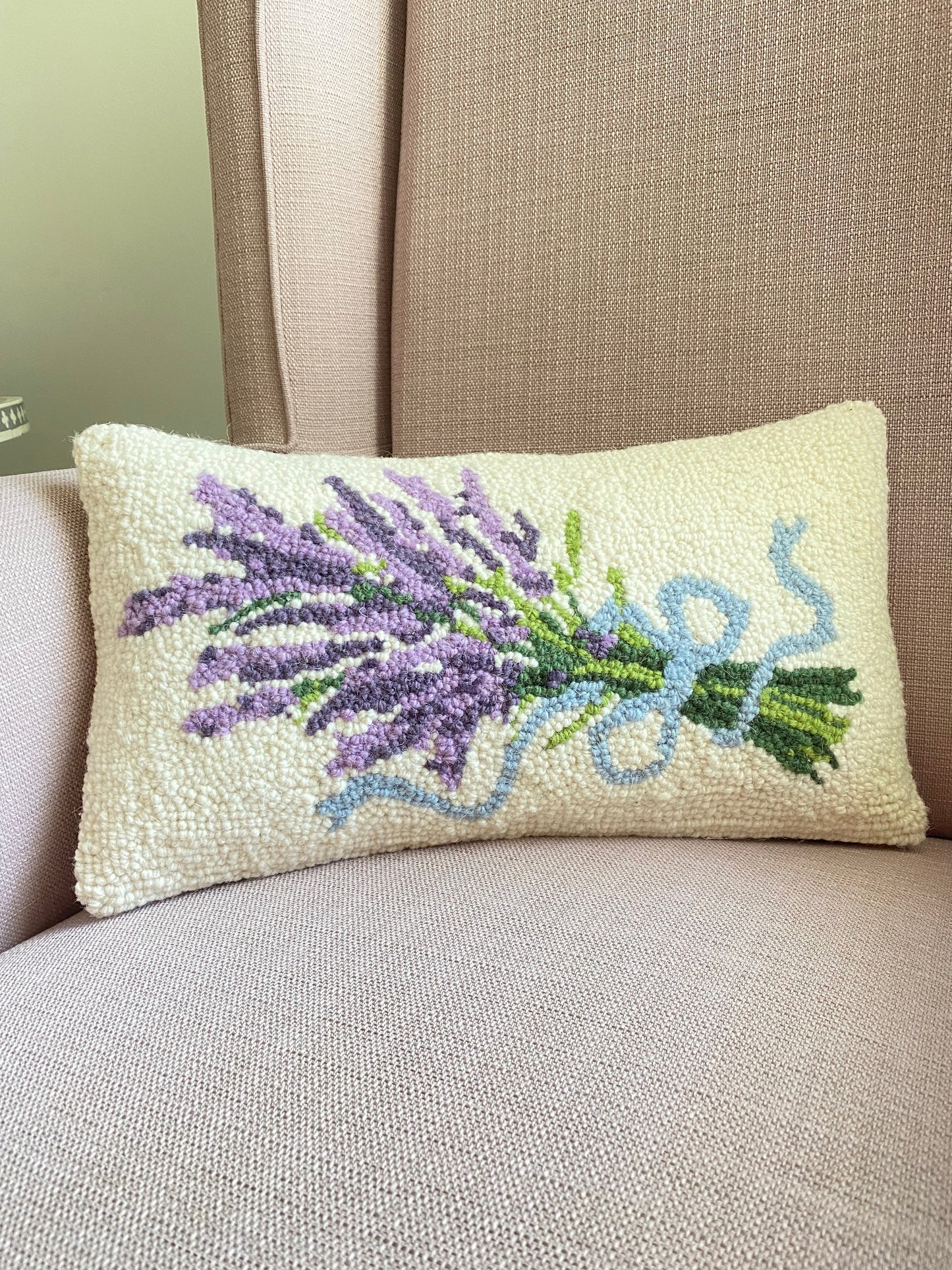 Lavender Hook Pillow