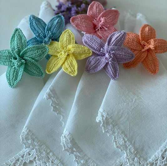 Beautiful Handmade Cayenne Napkin Rings