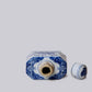 Adorable Porcelain Landscape Lidded Caddy